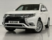 USED 2018 18 MITSUBISHI OUTLANDER 2.4h TwinMotor 13.8kWh 4h SUV 5dr Petrol Plug-in Hybrid CVT 4WD Euro 6 (s/s) (209 ps) HTD SEATS - WHEEL, CRUISE, ALLOYS