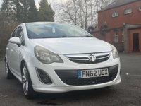 USED 2012 62 VAUXHALL CORSA 1.4 16V SRi Euro 5 5dr Delivery + MOT