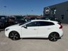 USED 2019 19 VOLVO V40 2.0 T2 R-Design Edition Hatchback 5dr Petrol Manual Euro 6-2 OWNER CAR FINISHED IN ICE WHITE WITH BLACK LEATHER UPHOLSTERY-ELECTRIC MEMORY SEAT-ELECTRIC FOLDING MIRRORS-BLUETOOTH-CRUISE CONTROL-SATNAV-REVERSE CAMERA DAB RADIO-AIR CONDITIONING AND 7 VOLVO SERVICES  