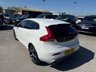 USED 2019 19 VOLVO V40 2.0 T2 R-Design Edition Hatchback 5dr Petrol Manual Euro 6-2 OWNER CAR FINISHED IN ICE WHITE WITH BLACK LEATHER UPHOLSTERY-ELECTRIC MEMORY SEAT-ELECTRIC FOLDING MIRRORS-BLUETOOTH-CRUISE CONTROL-SATNAV-REVERSE CAMERA DAB RADIO-AIR CONDITIONING AND 7 VOLVO SERVICES  