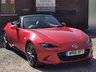 USED 2016 16 MAZDA MX-5 2.0 SKYACTIV-G Sport Nav Convertible 2dr Petrol Manual Euro 6 (160 ps) LEATHER & SAT NAV!