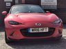USED 2016 16 MAZDA MX-5 2.0 SKYACTIV-G Sport Nav Convertible 2dr Petrol Manual Euro 6 (160 ps) LEATHER & SAT NAV!