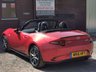 USED 2016 16 MAZDA MX-5 2.0 SKYACTIV-G Sport Nav Convertible 2dr Petrol Manual Euro 6 (160 ps) LEATHER & SAT NAV!