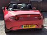 USED 2016 16 MAZDA MX-5 2.0 SKYACTIV-G Sport Nav Convertible 2dr Petrol Manual Euro 6 (160 ps) LEATHER & SAT NAV!