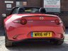 USED 2016 16 MAZDA MX-5 2.0 SKYACTIV-G Sport Nav Convertible 2dr Petrol Manual Euro 6 (160 ps) LEATHER & SAT NAV!
