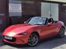 USED 2016 16 MAZDA MX-5 2.0 SKYACTIV-G Sport Nav Convertible 2dr Petrol Manual Euro 6 (160 ps) LEATHER & SAT NAV!
