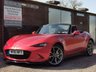 USED 2016 16 MAZDA MX-5 2.0 SKYACTIV-G Sport Nav Convertible 2dr Petrol Manual Euro 6 (160 ps) LEATHER & SAT NAV!