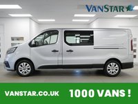 USED 2023 23 RENAULT TRAFIC LL30 2.0 BLUEDCI 150 BHP LONG SPORT CREWCAB 6 SEATER 6 SEATER | 150 BHP | SAT NAV
