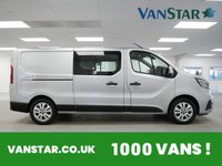 USED 2023 23 RENAULT TRAFIC LL30 2.0 BLUEDCI 150 BHP LONG SPORT CREWCAB 6 SEATER 6 SEATER | 150 BHP | SAT NAV
