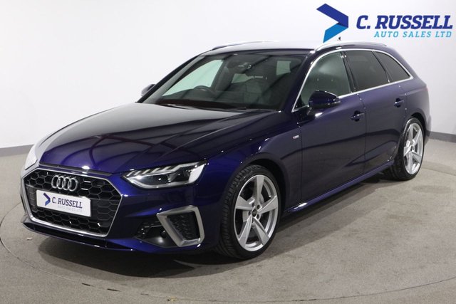 View our Audi A4 Avant 2.0 TFSI 40 S line Estate 5dr Petrol S Tronic Euro 6 (s/s) (204 ps)