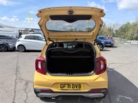 USED 2021 71 KIA PICANTO Yellow 1.0 DPi X-Line S hatchback, 5,200 miles, ULEZ compliant, Automatic AMT, CarPlay/Android Auto, Rear Camera, Rear sensors, 16in alloys, A/C. Boasting exceptionally low mileage for its age, this 2021 Kia Picanto DPi X Line S represents a superb ownership opportunity. With only one owner from new and a full dealership service history, including a recent service at 5106 miles on 2025 11 08, this Euro 6 compliant 1.0L petrol model is in excellent condition. It comes with a 3 month warranty and a 12 month MOT provided on purchase, offering peace of mind. Notable features include Bluetooth with music streaming, rear parking sensors for eas