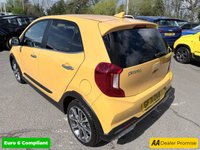 USED 2021 71 KIA PICANTO Yellow 1.0 DPi X-Line S hatchback, 5,200 miles, ULEZ compliant, Automatic AMT, CarPlay/Android Auto, Rear Camera, Rear sensors, 16in alloys, A/C. Boasting exceptionally low mileage for its age, this 2021 Kia Picanto DPi X Line S represents a superb ownership opportunity. With only one owner from new and a full dealership service history, including a recent service at 5106 miles on 2025 11 08, this Euro 6 compliant 1.0L petrol model is in excellent condition. It comes with a 3 month warranty and a 12 month MOT provided on purchase, offering peace of mind. Notable features include Bluetooth with music streaming, rear parking sensors for eas
