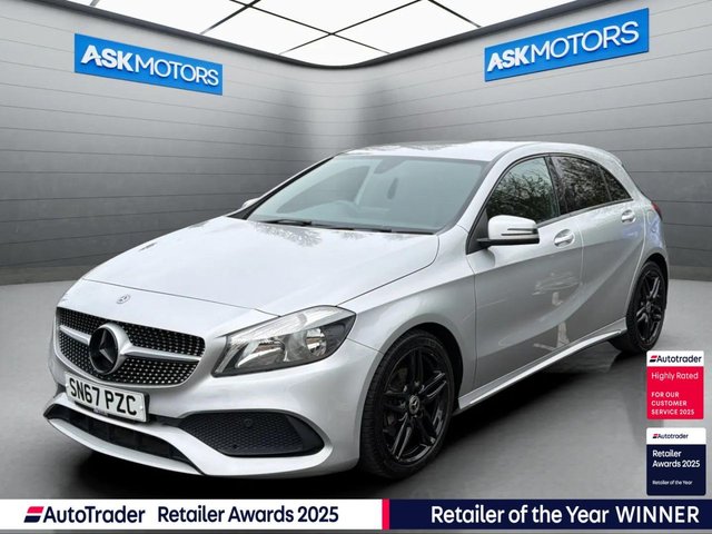 2017 67 MERCEDES-BENZ A-CLASS 1.5 A180d AMG Line Hatchback 5dr Diesel Manual Euro 6 (s/s) (109 ps) SATNAV REVERSE CAMERA 