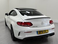 USED 2018 18 MERCEDES-BENZ C-CLASS 4.0 C63 V8 BiTurbo AMG S (Premium) Coupe 2dr Petrol SpdS MCT Euro 6 (s/s) (510 ps) SUNROOF  UPGRADED WHEELS + DRIVING ASSISTANCE PACK + AMG NIGHT PACK