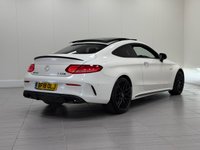 USED 2018 18 MERCEDES-BENZ C-CLASS 4.0 C63 V8 BiTurbo AMG S (Premium) Coupe 2dr Petrol SpdS MCT Euro 6 (s/s) (510 ps) SUNROOF  UPGRADED WHEELS + DRIVING ASSISTANCE PACK + AMG NIGHT PACK