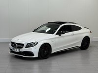 USED 2018 18 MERCEDES-BENZ C-CLASS 4.0 C63 V8 BiTurbo AMG S (Premium) Coupe 2dr Petrol SpdS MCT Euro 6 (s/s) (510 ps) SUNROOF  UPGRADED WHEELS + DRIVING ASSISTANCE PACK + AMG NIGHT PACK