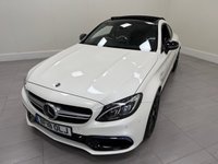 USED 2018 18 MERCEDES-BENZ C-CLASS 4.0 C63 V8 BiTurbo AMG S (Premium) Coupe 2dr Petrol SpdS MCT Euro 6 (s/s) (510 ps) SUNROOF  UPGRADED WHEELS + DRIVING ASSISTANCE PACK + AMG NIGHT PACK