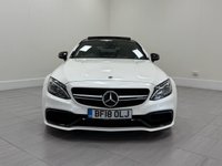 USED 2018 18 MERCEDES-BENZ C-CLASS 4.0 C63 V8 BiTurbo AMG S (Premium) Coupe 2dr Petrol SpdS MCT Euro 6 (s/s) (510 ps) SUNROOF  UPGRADED WHEELS + DRIVING ASSISTANCE PACK + AMG NIGHT PACK