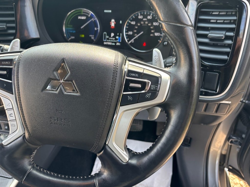 USED 2019 19 MITSUBISHI OUTLANDER 2.4h TwinMotor 13.8kWh 4h SUV 5dr Petrol Plug-in Hybrid CVT 4WD Euro 6 (s/s) (209 ps) &pound;ZERO DEPOSIT FINANCE