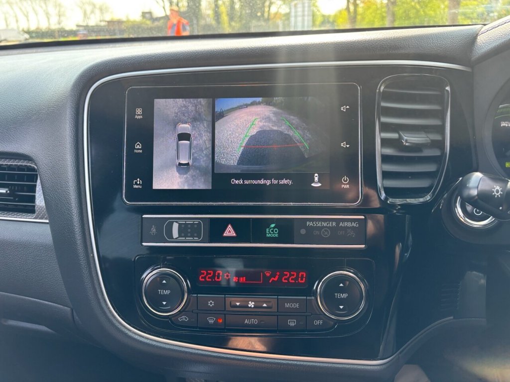 USED 2019 19 MITSUBISHI OUTLANDER 2.4h TwinMotor 13.8kWh 4h SUV 5dr Petrol Plug-in Hybrid CVT 4WD Euro 6 (s/s) (209 ps) &pound;ZERO DEPOSIT FINANCE
