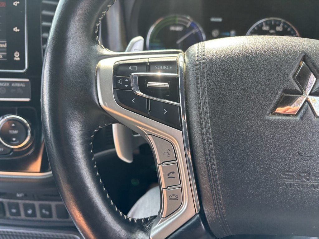 USED 2019 19 MITSUBISHI OUTLANDER 2.4h TwinMotor 13.8kWh 4h SUV 5dr Petrol Plug-in Hybrid CVT 4WD Euro 6 (s/s) (209 ps) &pound;ZERO DEPOSIT FINANCE