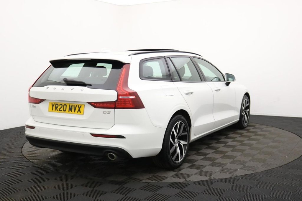 USED 2020 20 VOLVO V60 2.0 D3 Momentum Plus Estate 5dr Diesel Auto Euro 6 (s/s) (150 ps) Sat Nav, Heated Screen,Sensors