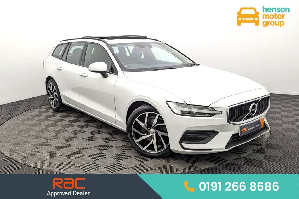 USED 2020 20 VOLVO V60 2.0 D3 Momentum Plus Estate 5dr Diesel Auto Euro 6 (s/s) (150 ps) Sat Nav, Heated Screen,Sensors