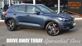 2019 VOLVO XC40 1.5 T3 Inscription SUV 5dr Petrol Manual Euro 6 (s/s) (163 ps) &pound;18500.00