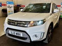 USED 2015 15 SUZUKI VITARA 1.6 SZ5 SUV 5dr Petrol Manual Euro 6 (s/s) (120 ps) -PANORAMIC ROOF WITH ELECTRIC BLIND