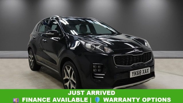 2018 68 KIA SPORTAGE 1.6 T-GDi GT-Line SUV 5dr Petrol Manual Euro 6 (s/s) (174 bhp) Bluetooth | Climate Control