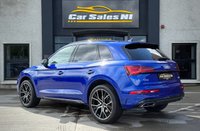USED 2023 23 AUDI Q5 2.0 TDI 40 S line SUV 5dr Diesel S Tronic quattro Euro 6 (s/s) (204 ps) 1 OWNER + ULTRA BLUE + VIRTUAL COCKPIT + REVERSE CAMERA
