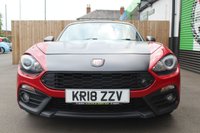 USED 2018 18 ABARTH 124 SPIDER 1.4 MultiAir Convertible 2dr Petrol Manual Euro 6 (170 ps) HERITAGE  STRIPES--- BOSE SOUND SYSTEM