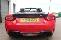 USED 2018 18 ABARTH 124 SPIDER 1.4 MultiAir Convertible 2dr Petrol Manual Euro 6 (170 ps) HERITAGE  STRIPES--- BOSE SOUND SYSTEM
