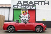 USED 2018 18 ABARTH 124 SPIDER 1.4 MultiAir Convertible 2dr Petrol Manual Euro 6 (170 ps) HERITAGE  STRIPES--- BOSE SOUND SYSTEM