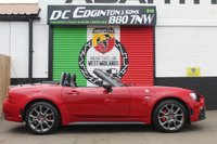 USED 2018 18 ABARTH 124 SPIDER 1.4 MultiAir Convertible 2dr Petrol Manual Euro 6 (170 ps) HERITAGE  STRIPES--- BOSE SOUND SYSTEM