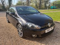USED 2015 15 VOLKSWAGEN GOLF 2.0 TDI BlueMotion Tech GT Cabriolet Euro 5 (s/s) 2dr 