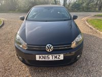 USED 2015 15 VOLKSWAGEN GOLF 2.0 TDI BlueMotion Tech GT Cabriolet Euro 5 (s/s) 2dr 