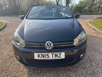 USED 2015 15 VOLKSWAGEN GOLF 2.0 TDI BlueMotion Tech GT Cabriolet Euro 5 (s/s) 2dr 