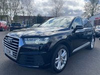 USED 2019 69 AUDI Q7 3.0 TDI V6 50 S line SUV 5dr Diesel Tiptronic quattro Euro 6 (s/s) (286 ps) 