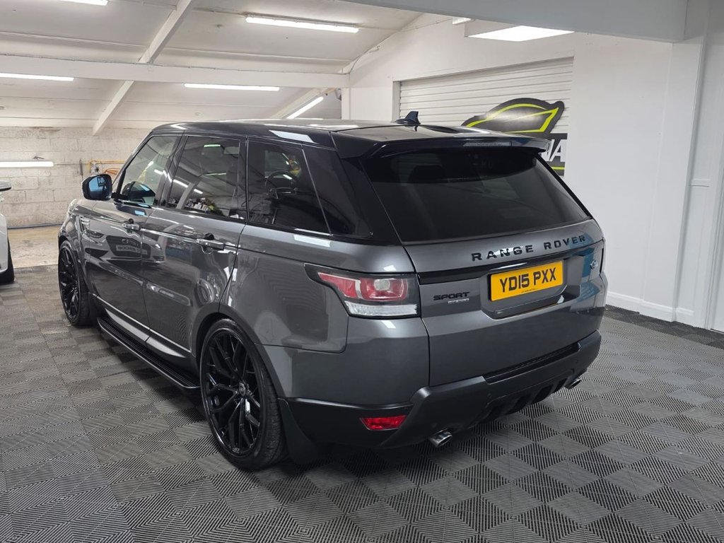 USED 2015 15 LAND ROVER RANGE ROVER SPORT 3.0 SD V6 HSE SUV 5dr Diesel Auto 4WD Euro 5 (s/s) (306 ps) Bluetooth - SatNav - Sensors!