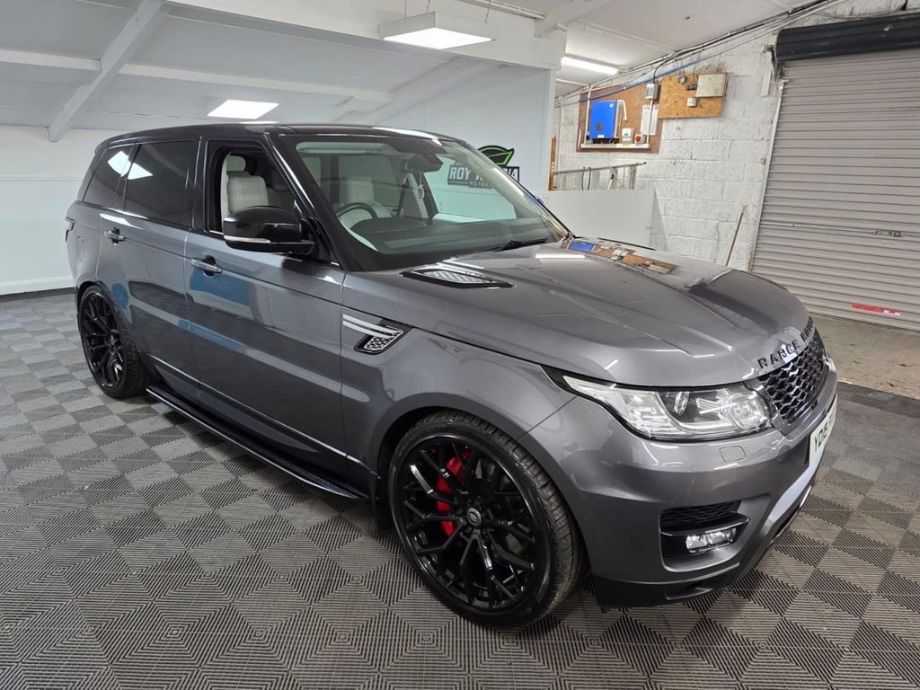 USED 2015 15 LAND ROVER RANGE ROVER SPORT 3.0 SD V6 HSE SUV 5dr Diesel Auto 4WD Euro 5 (s/s) (306 ps) Bluetooth - SatNav - Sensors!