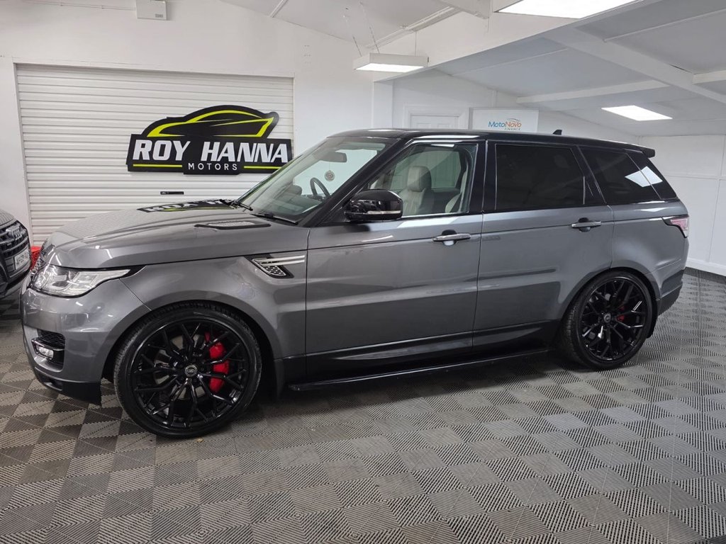 USED 2015 15 LAND ROVER RANGE ROVER SPORT 3.0 SD V6 HSE SUV 5dr Diesel Auto 4WD Euro 5 (s/s) (306 ps) Bluetooth - SatNav - Sensors!
