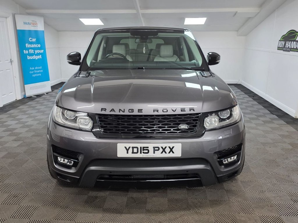 USED 2015 15 LAND ROVER RANGE ROVER SPORT 3.0 SD V6 HSE SUV 5dr Diesel Auto 4WD Euro 5 (s/s) (306 ps) Bluetooth - SatNav - Sensors!