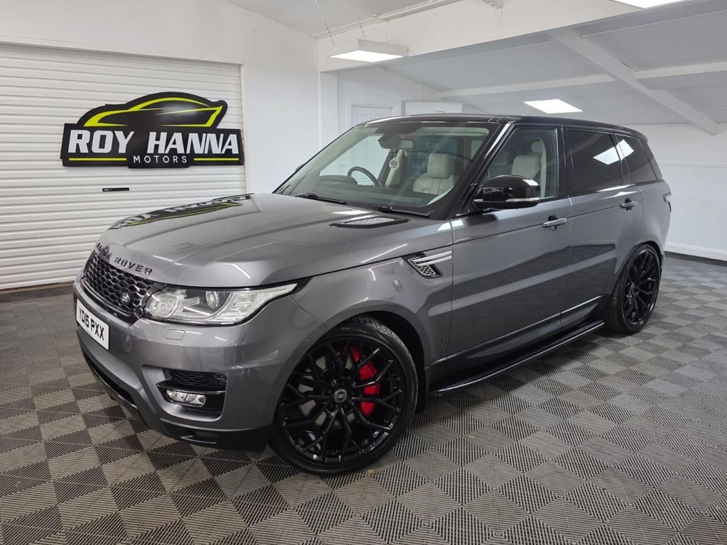USED 2015 15 LAND ROVER RANGE ROVER SPORT 3.0 SD V6 HSE SUV 5dr Diesel Auto 4WD Euro 5 (s/s) (306 ps) Bluetooth - SatNav - Sensors!