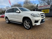 USED 2013 63 MERCEDES-BENZ GL CLASS 3.0 GL350 V6 BlueTEC AMG Sport G-Tronic+ 4WD Euro 6 (s/s) 5dr 4WD+AMG SPORT+7 SEATS+ULEZ FRE