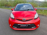 USED 2013 63 TOYOTA AYGO 1.0 VVT-i Mode Hatchback 5dr Petrol MultiMode Euro 5 (AC) (68 ps) 11 SERVICES AUTO &pound;20 TAX