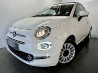 USED 2016 16 FIAT 500 1.2 Lounge Hatchback 3dr Petrol Dualogic Euro 6 (s/s) (69 bhp) ONLY 6000 MILES FROM NEW!