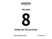 USED 2016 16 FIAT 500 1.2 Lounge Hatchback 3dr Petrol Dualogic Euro 6 (s/s) (69 bhp) ONLY 6000 MILES FROM NEW!