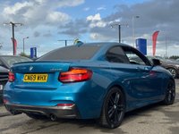 USED 2019 69 BMW 2 SERIES 3.0 M240i GPF Coupe 2dr Petrol Auto Euro 6 (s/s) (340 ps) THIS CAR COMES WITH 6 MONTHS WARRANTY , BREAKDOWN COVER & RECOVERY++  GREAT EXAMPLE OF AUTOMATIC PERFORMANCE CAR APPLE CAR PLAY/ ANDRIOD AUTO + NAVIGATION SYSTEM + BLUETOOTH + DAB RADIO + USB CONNECTION + FRONT AND REAR PARKING SENSORS + FRONT HEATED SEATS + CRUISE CONTROL + CLIMATE CONTROL + PRIVACY GLASS + 18 INCH ALLOY WHEELS + HARMINKARDIN SOUND SYSTEM + AUTO START STOP + TRACTION CONTROL + DAY TIME RUNNING LIGHTS + KEY LESS START + ICE ROAD WARNINGS + FULL LEATEHER STITCHED  STEERING WHEEL