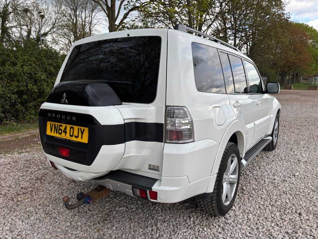 USED 2014 64 MITSUBISHI SHOGUN 3.2 DI-DC SG2 4work SUV 5dr Diesel Manual 4WD L3 (213 g/km, 197 bhp) ZERO DEPOSIT FINANCE